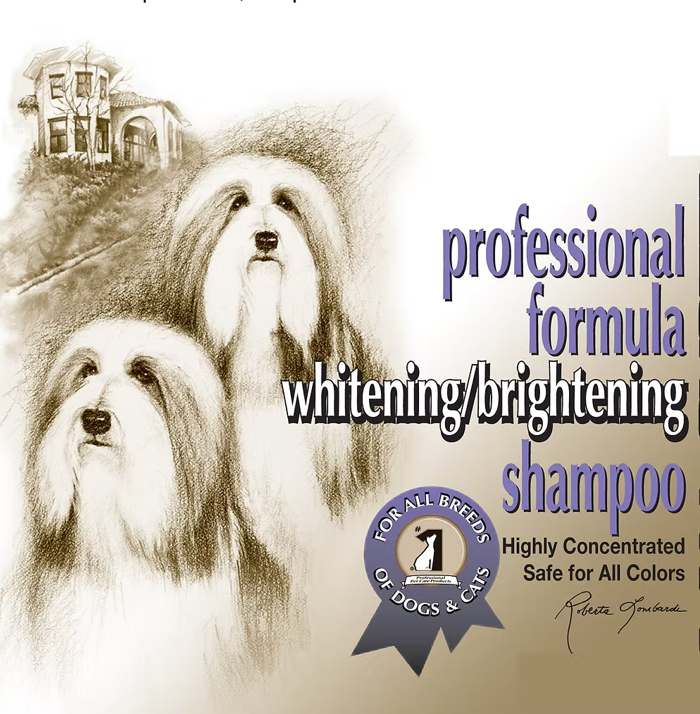 #1 All Systems Professional formula Whitening & Brightening Shampoo for Dogs & Cats 3.78L (Gallon)