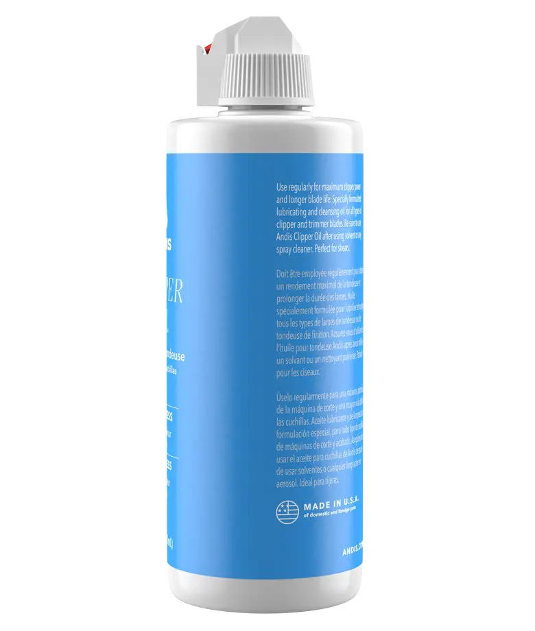 Andis Clipper Oil Bottle 4oz (118ml)