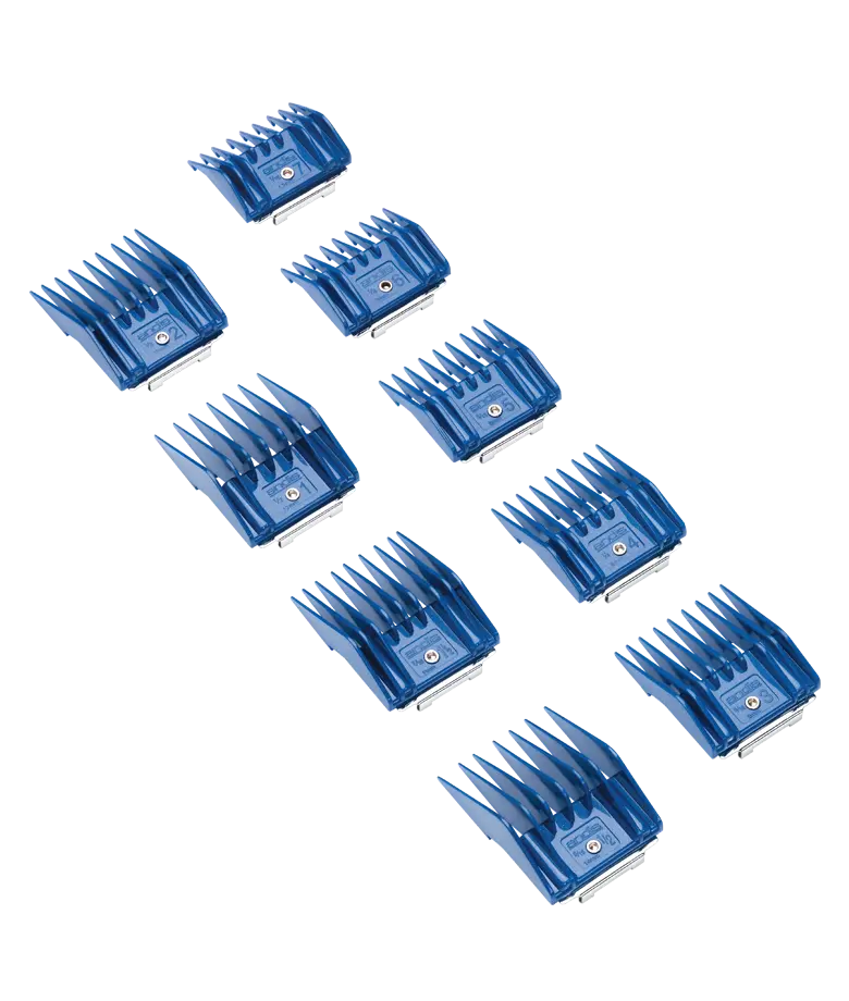 Andis 9-Piece Small AttachmentComb Set