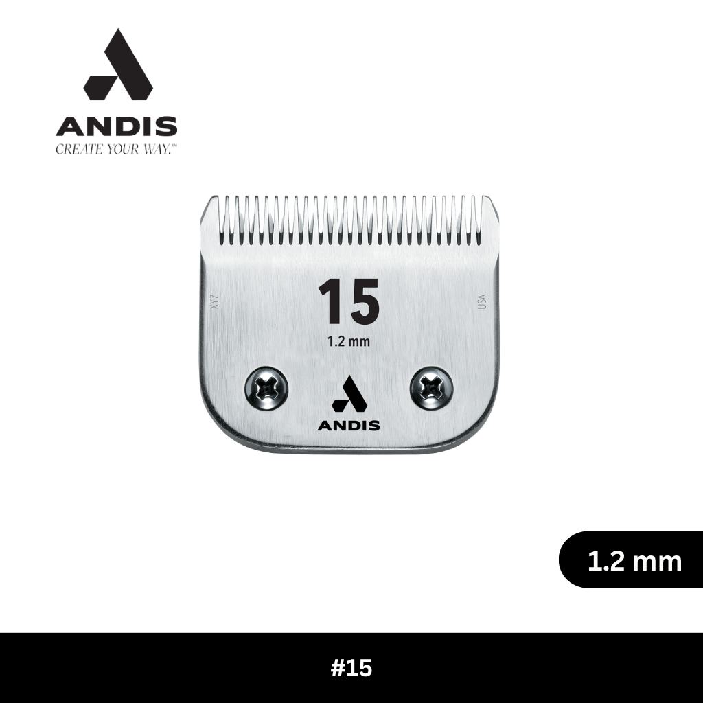 Andis UltraEdge® Detachable Blade, Size 15 (1.2mm)