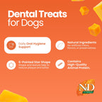 N&D Pumpkin Dental Care Tasty Treats Grain-Free Lamb, Pumpkin & Blueberry Adult Medium & Maxi 100gm
