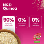N&D Quinoa Hairball Duck Adult Cat 1.5kg