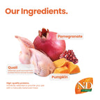 N&D Pumpkin Quail & Pomegranate Adult Cat