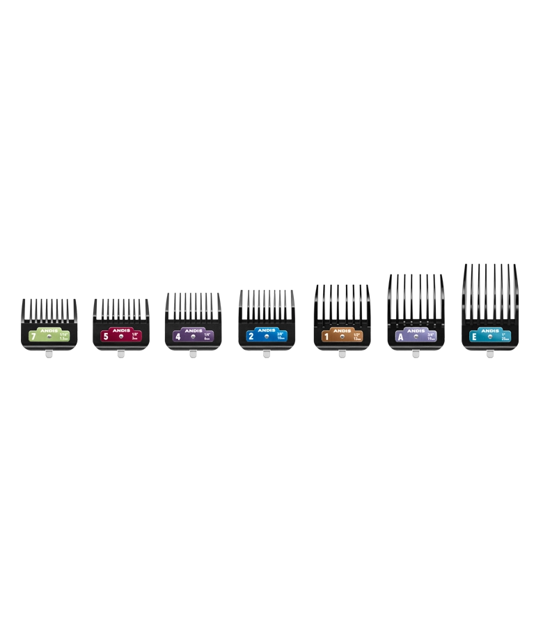 Andis 7-Piece Animal Clip Comb Set