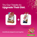 N&D Quinoa Dental Care Functional Treats Grain-Free Fresh Breath Lamb & Mint Adult Mini 60gm