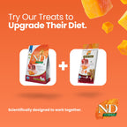 N&D Pumpkin Dental Care Tasty Treats Grain-Free Chicken, Pumpkin & Pomegranate Adult Mini 60gm