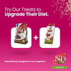 N&D Quinoa Dental Care Functional Treats Grain-Free Skin & Coat Duck with Quinoa, Coconut and Turmeric Adult Medium & Maxi 100gm