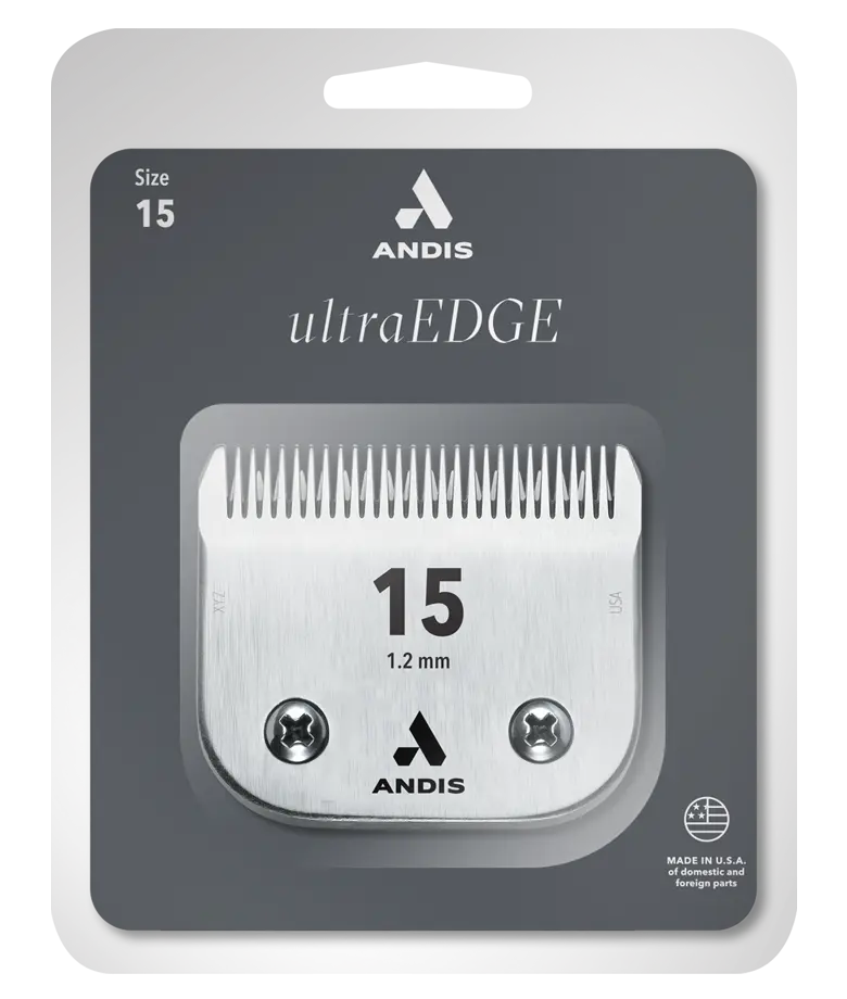 Andis UltraEdge® Detachable Blade, Size 15 (1.2mm)