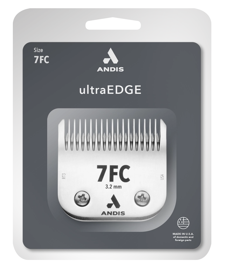 Andis UltraEdge® Detachable Blade, Size 7FC (3.2mm)
