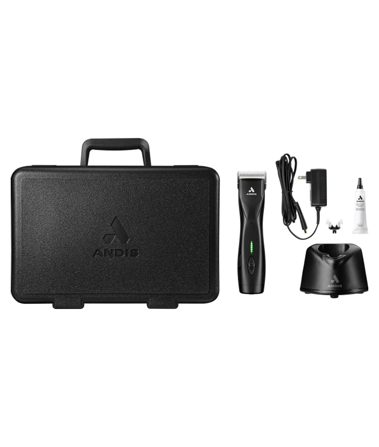Andis Pulse ZRII 5 Speed Heavy Duty Cordless Detachable Clipper - Black