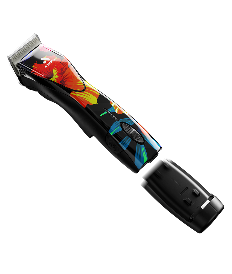 Andis Pulse ZRII 5 Speed Heavy Duty Cordless Detachable Clipper - Flora (Limited Edition)