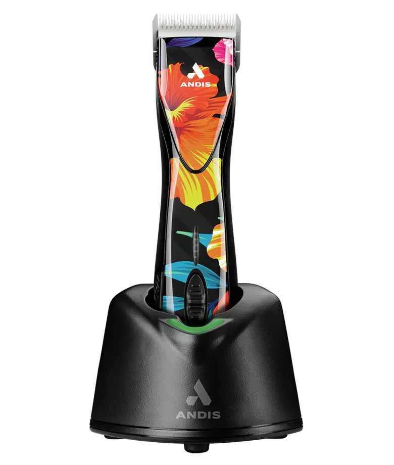 Andis Pulse ZRII 5 Speed Heavy Duty Cordless Detachable Clipper - Flora (Limited Edition)