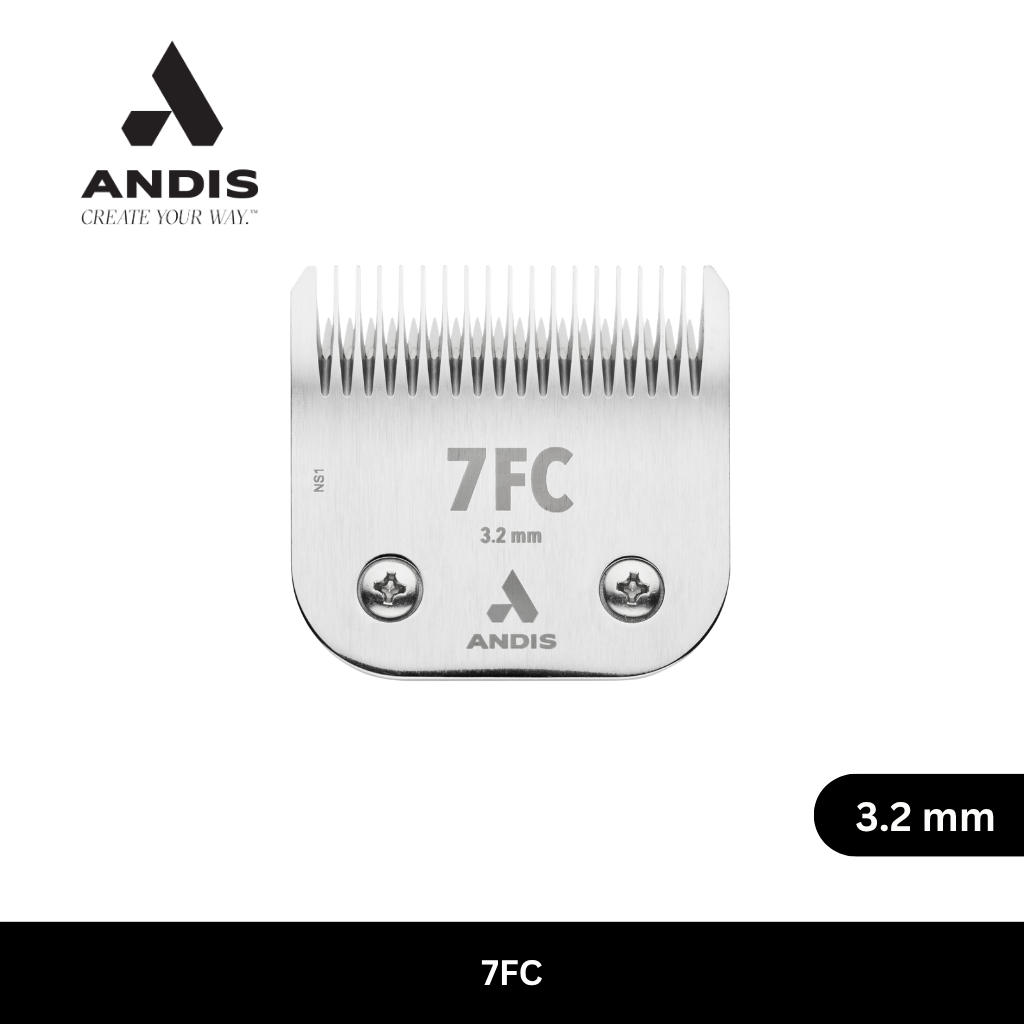 Andis UltraEdge® Detachable Blade, Size 7FC (3.2mm)