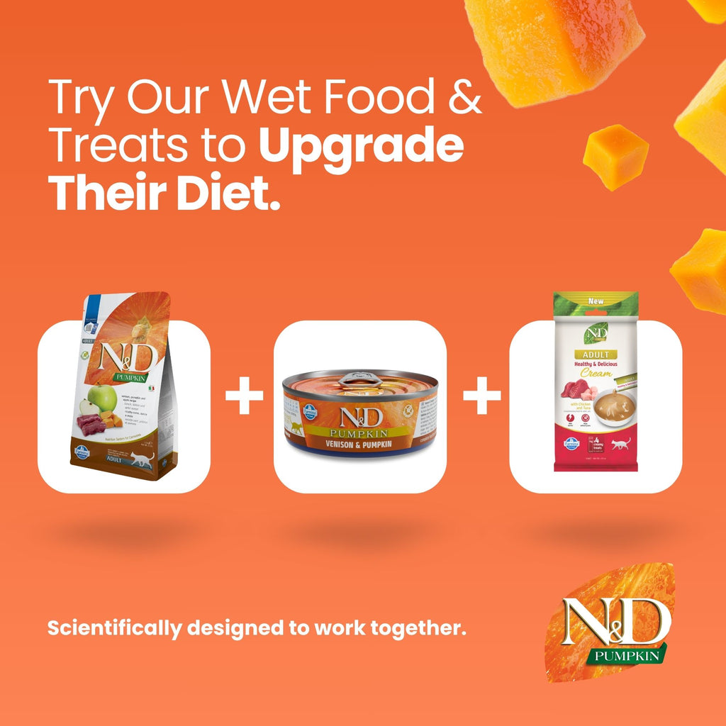 N&D Pumpkin Venison & Apple Adult Cat
