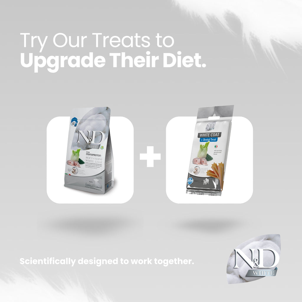 N&D White Seabass, Spirulina Puppy Mini 1.5kg
