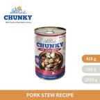 Alps Natural Chunky Dog Wet Food Pork Stew Recipe 415g/720g/1230g