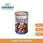 Alps Natural Chunky Dog Wet Food Pork Stew Recipe 415g/720g/1230g