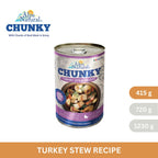 Alps Natural Chunky Dog Wet Food Turkey Stew Recipe 415g/720g/1230g