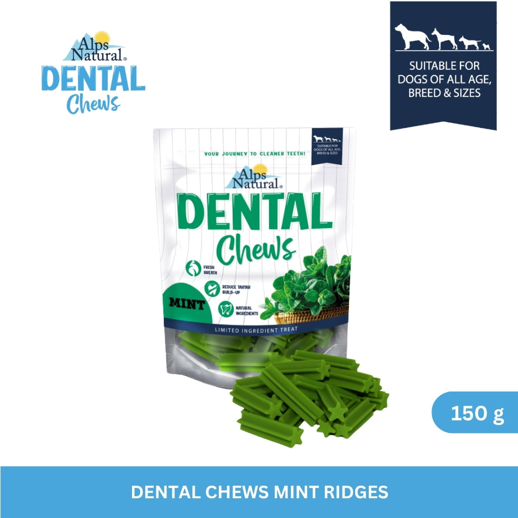 Alps Natural Dental Chews Mint Ridges 150 g