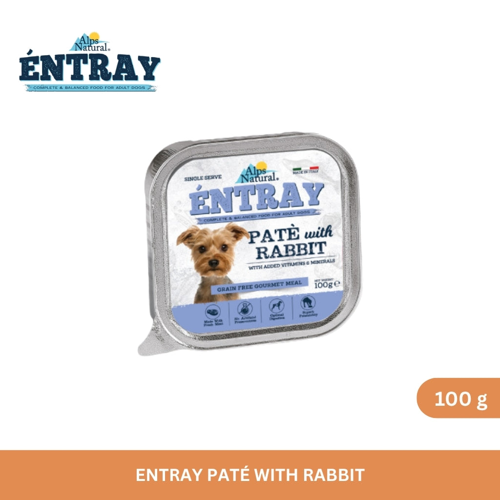 Alps Natural Éntray PATÈ with Rabbit 100 g
