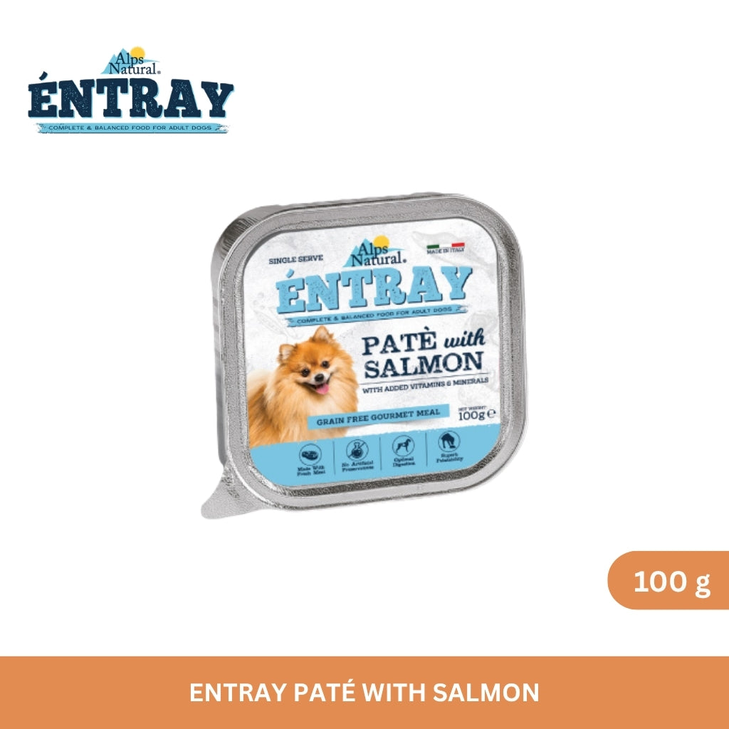 Alps Natural Éntray PATÈ with Salmon 100 g