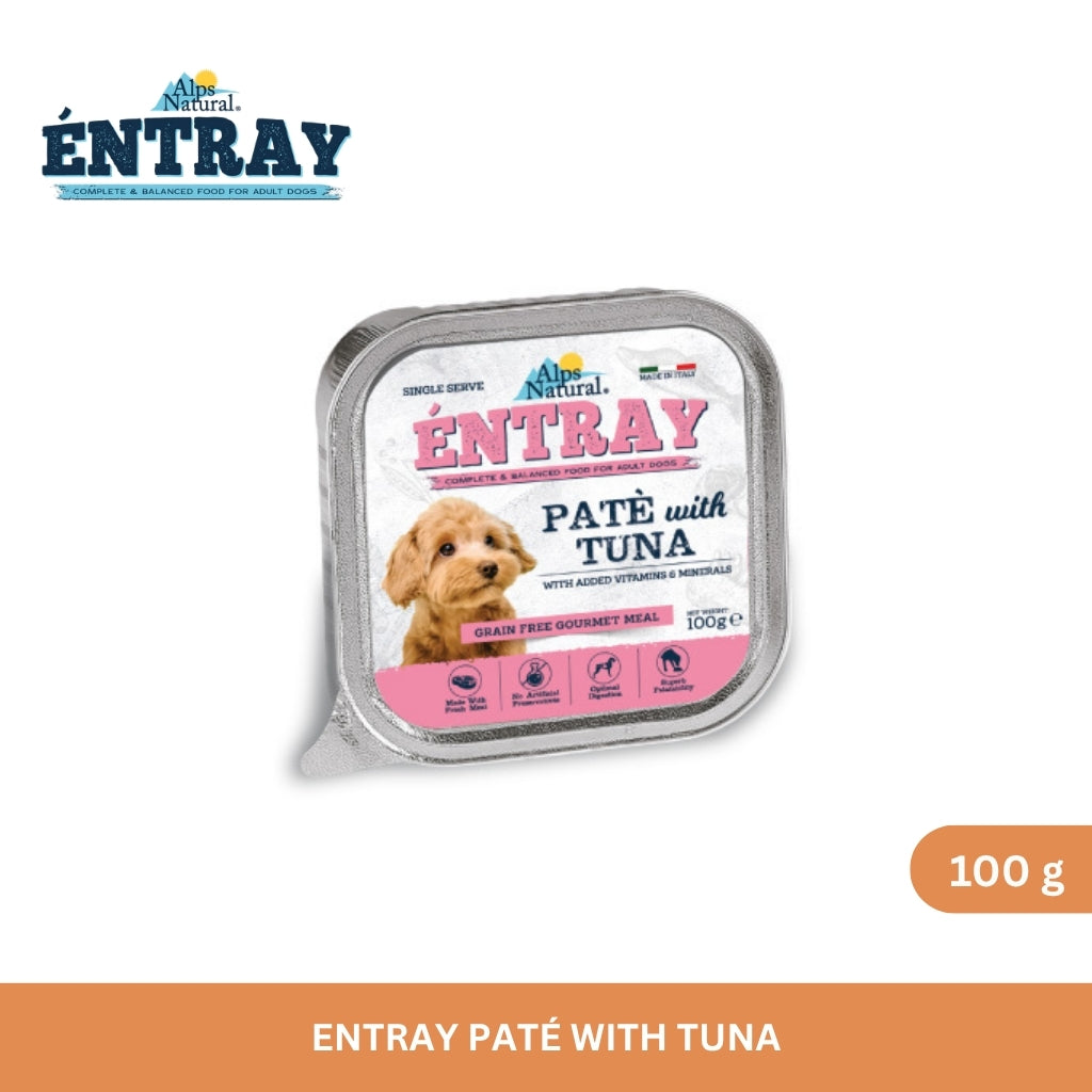 Alps Natural Éntray PATÈ with Tuna 100 g