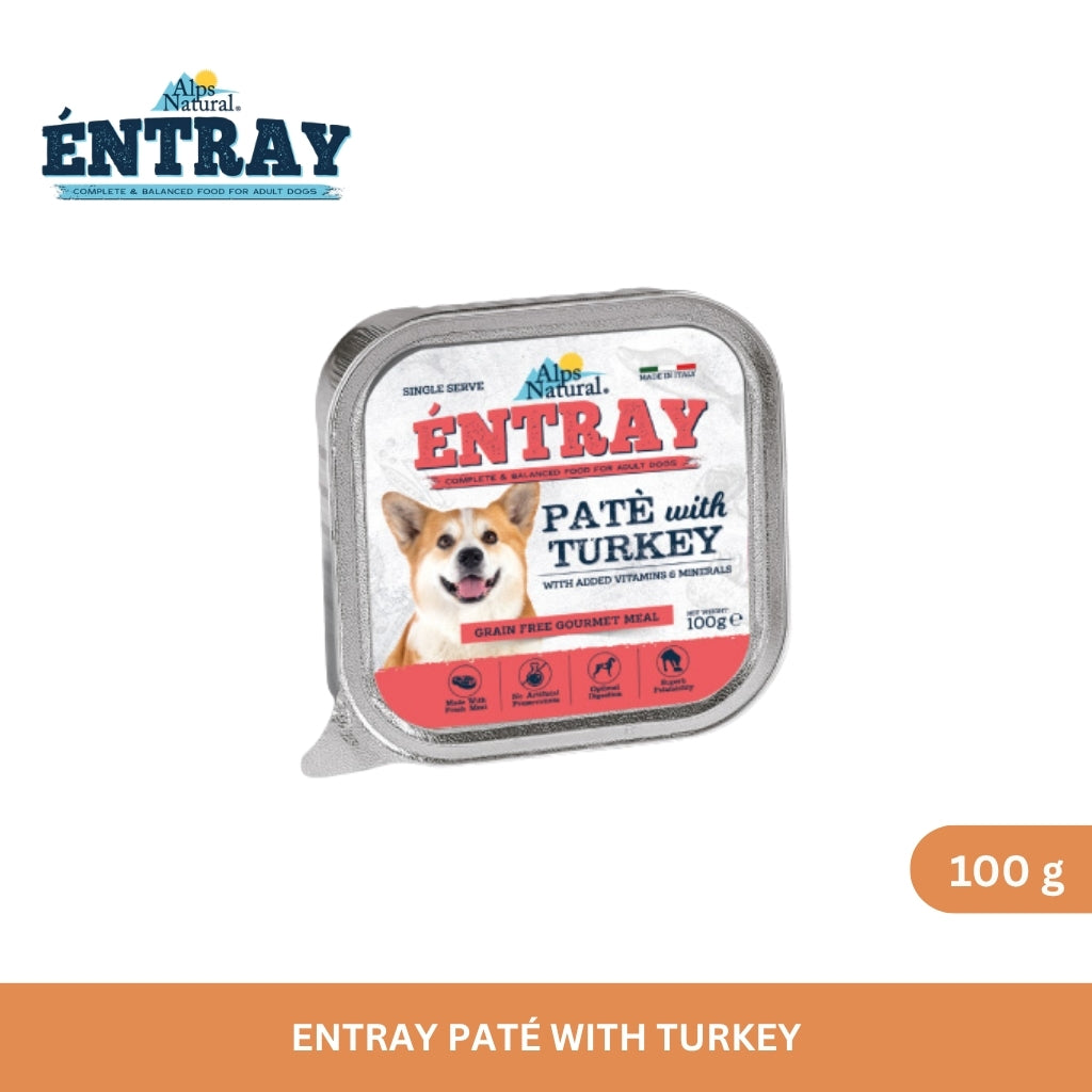 Alps Natural Éntray PATÈ with Turkey 100 g
