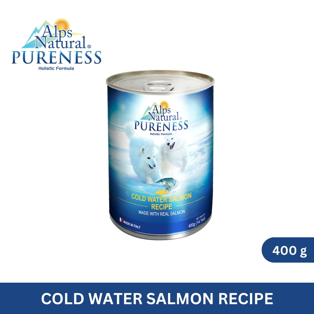Alps Natural Pureness Canned Cold Water Salmon Recipe 400 g