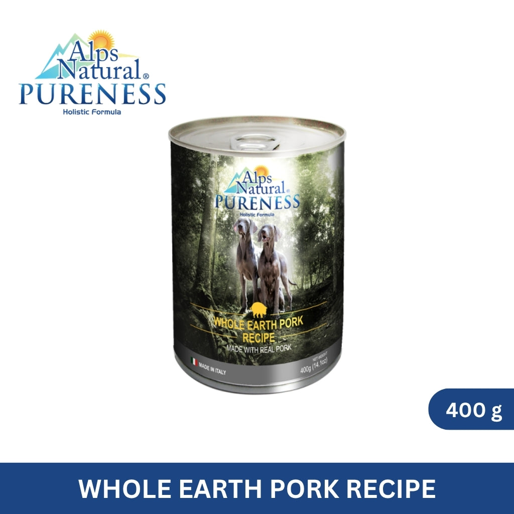 Alps Natural Pureness Canned Whole Earth Pork Recipe 400 g