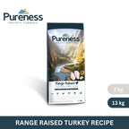 Alps Natural Pureness Holistic Dry Dog Food Range Raised Turkey Recipe 2kg/13kg