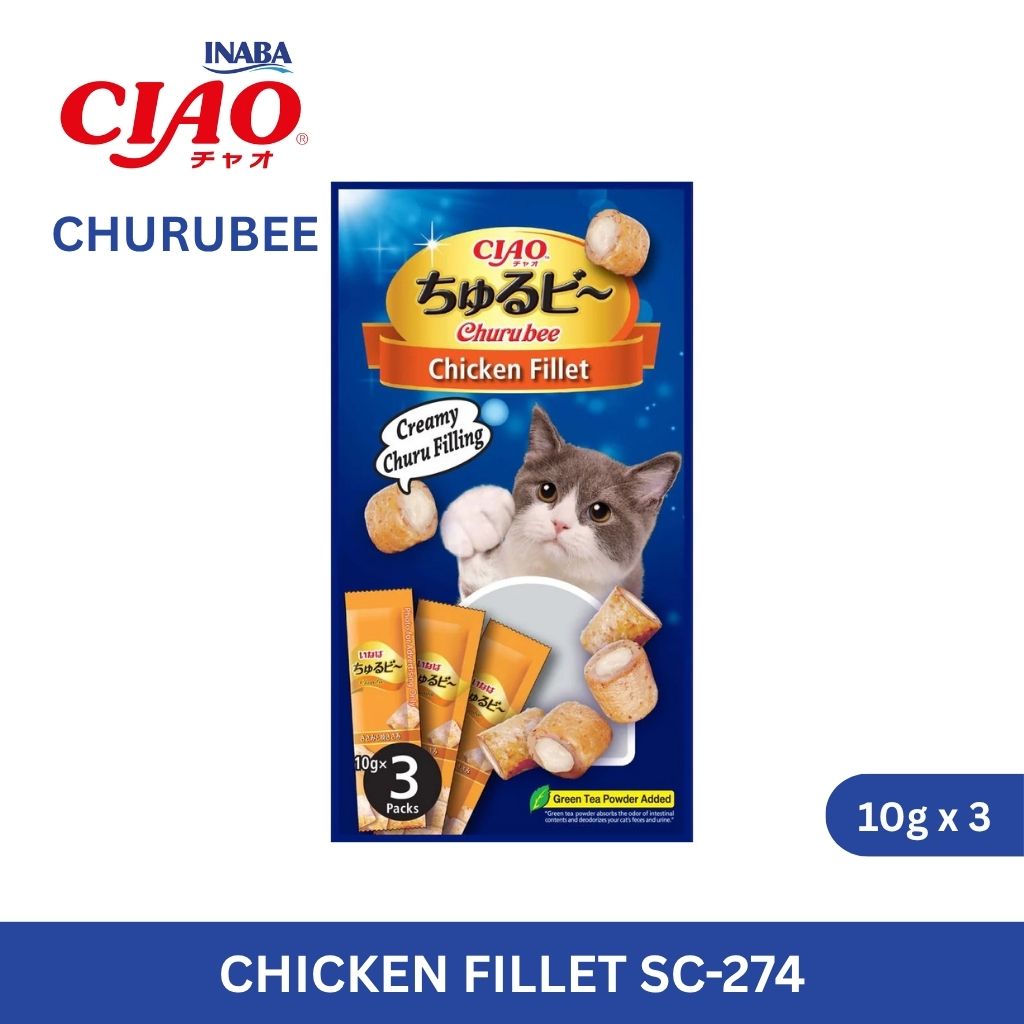 CIAO Churu Bee Chicken Fillet 10gm x 3