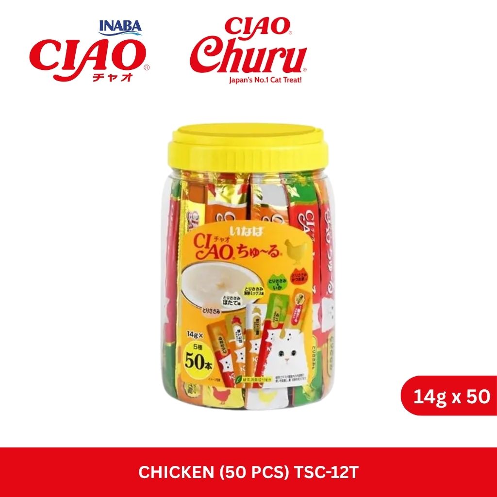 CIAO Churu Chicken Variety 14gm x 50