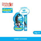 Cindy & Friends Lickies Functional Creamy Cat Treat 15g x 5
