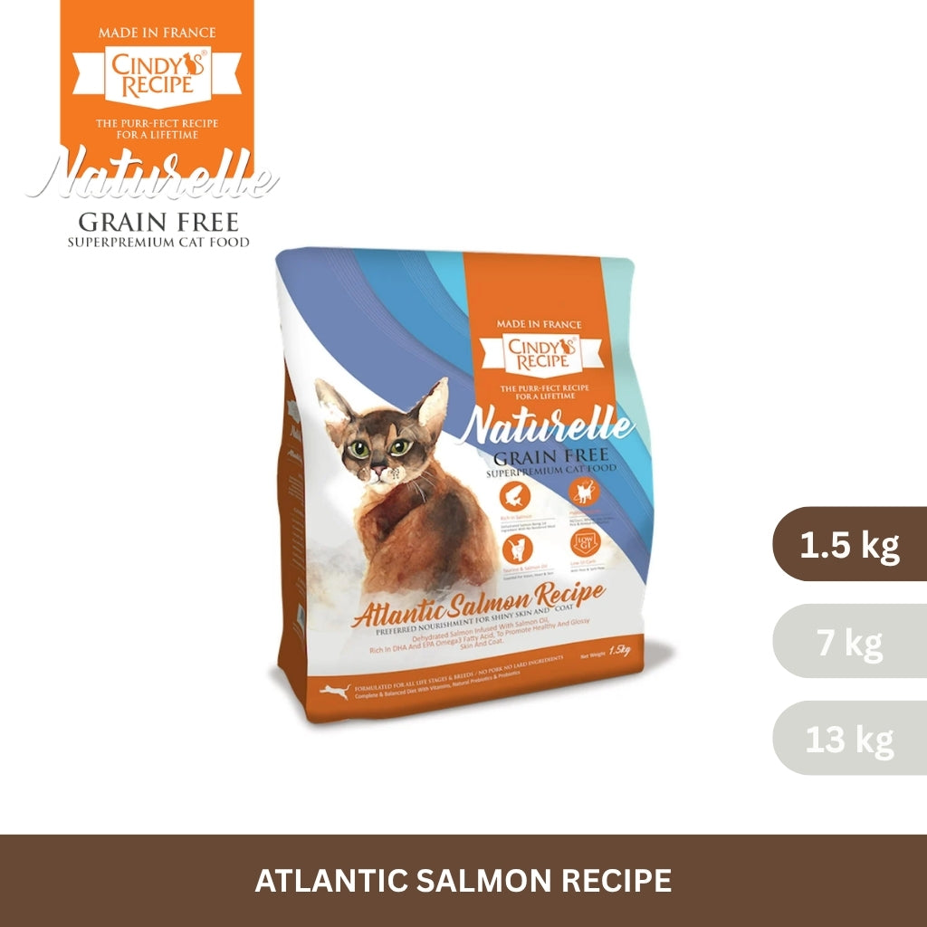 Cindy's Recipe Naturelle Grain Free Atlantic Salmon Recipe