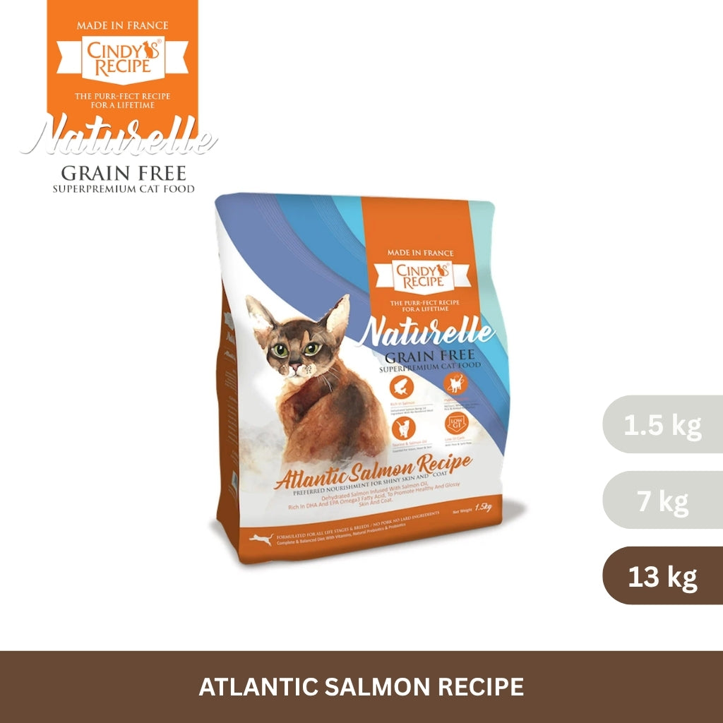 Cindy's Recipe Naturelle Grain Free Atlantic Salmon Recipe