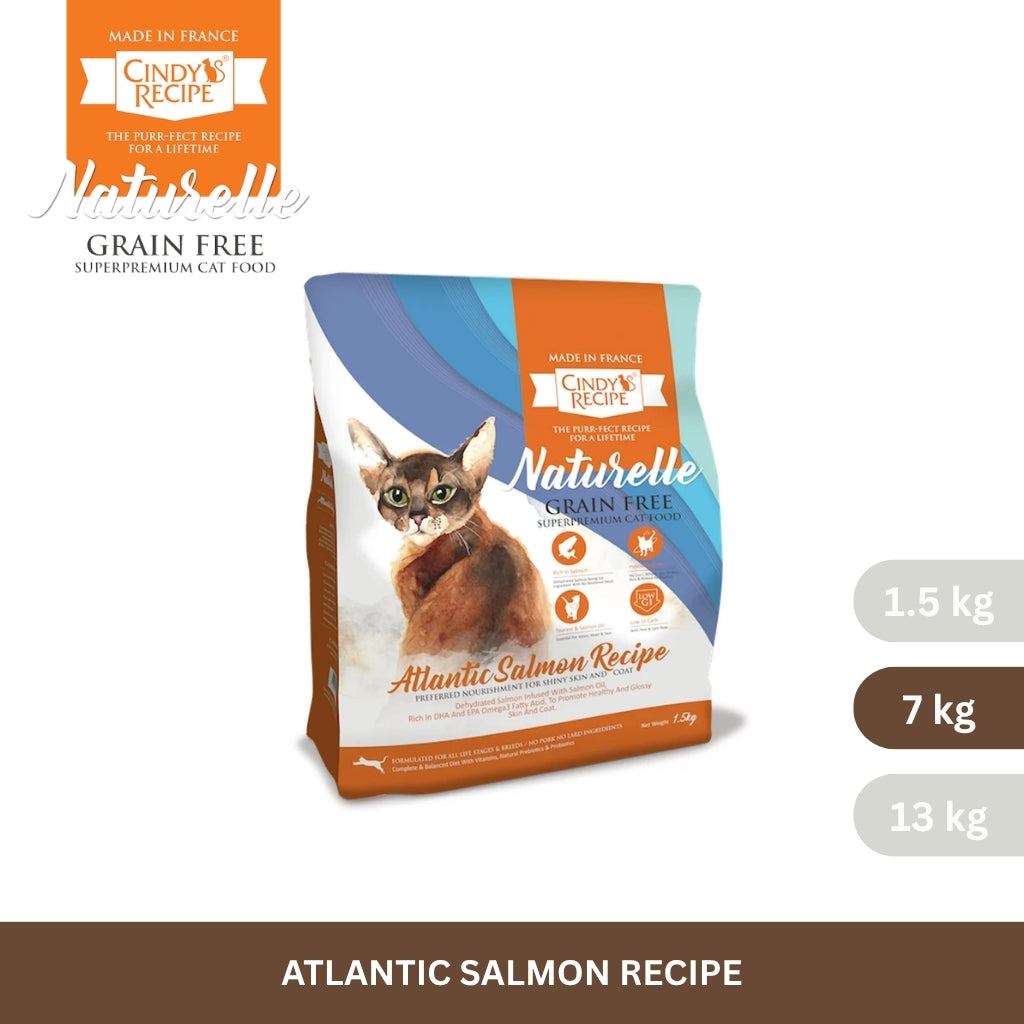 Cindy's Recipe Naturelle Grain Free Atlantic Salmon Recipe