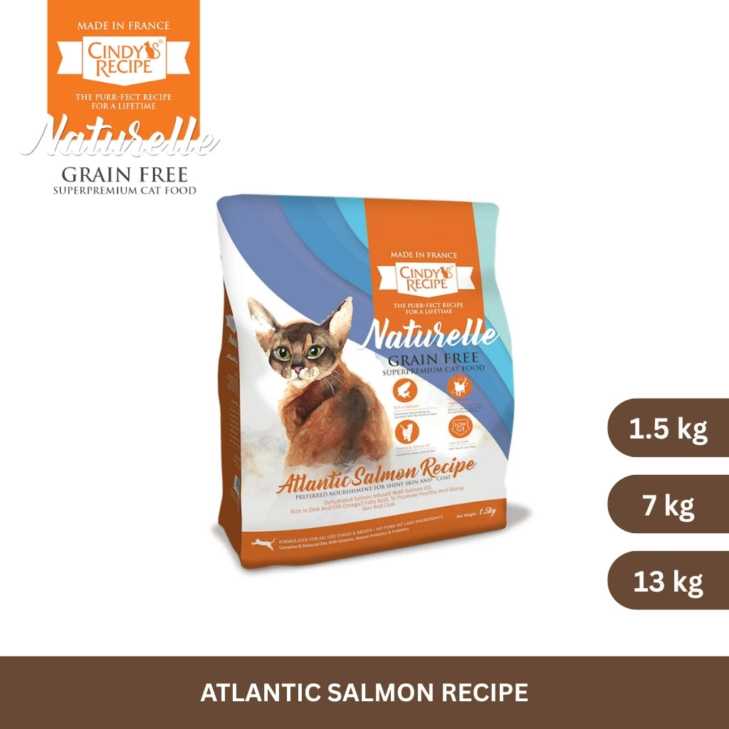 Cindy's Recipe Naturelle Grain Free Atlantic Salmon Recipe