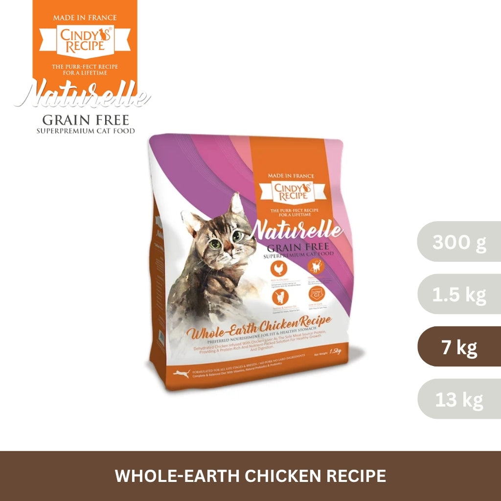 Cindy's Recipe Naturelle Grain Free Whole-Earth Chicken Recipe