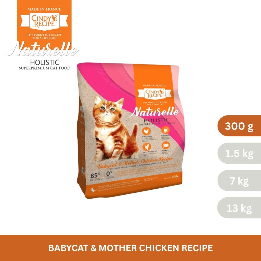 Cindy's Recipe Naturelle Holistic Babycat & Mother Chicken Recipe