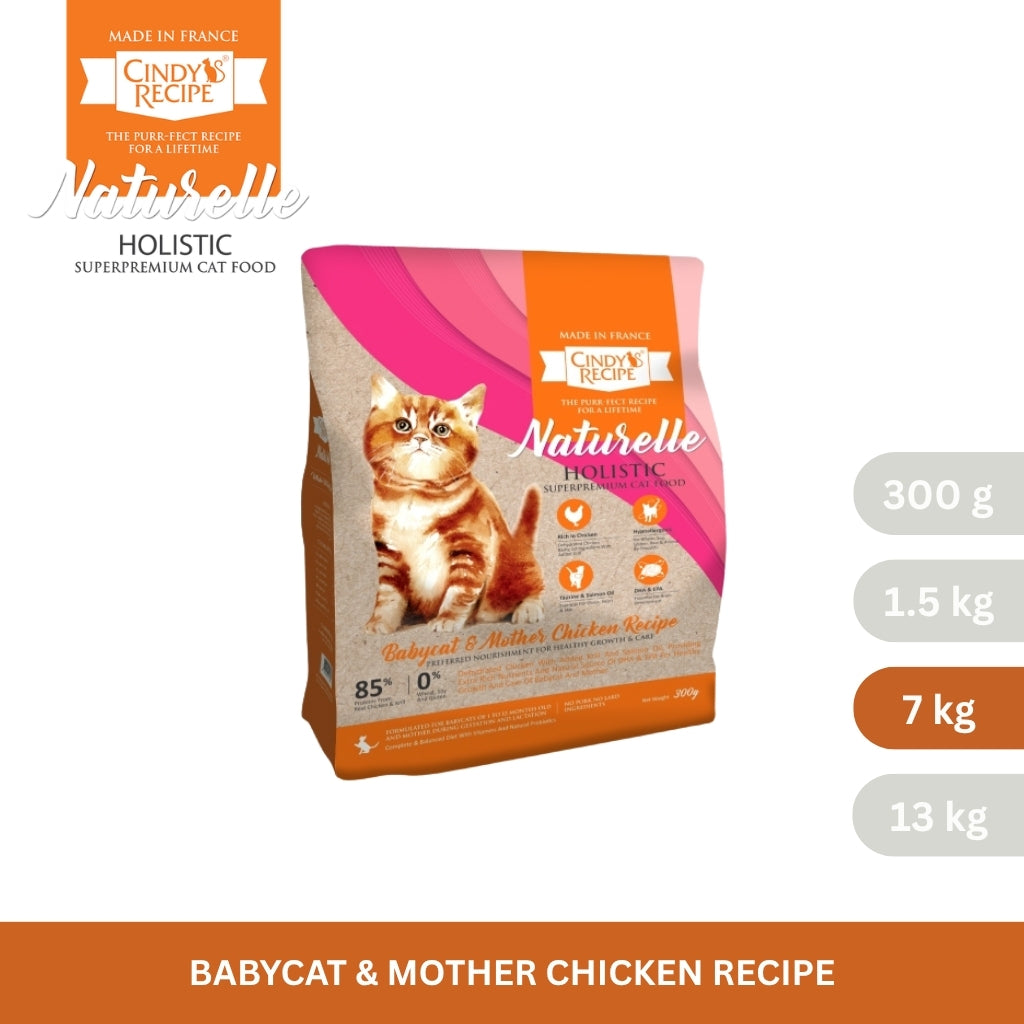 Cindy's Recipe Naturelle Holistic Babycat & Mother Chicken Recipe