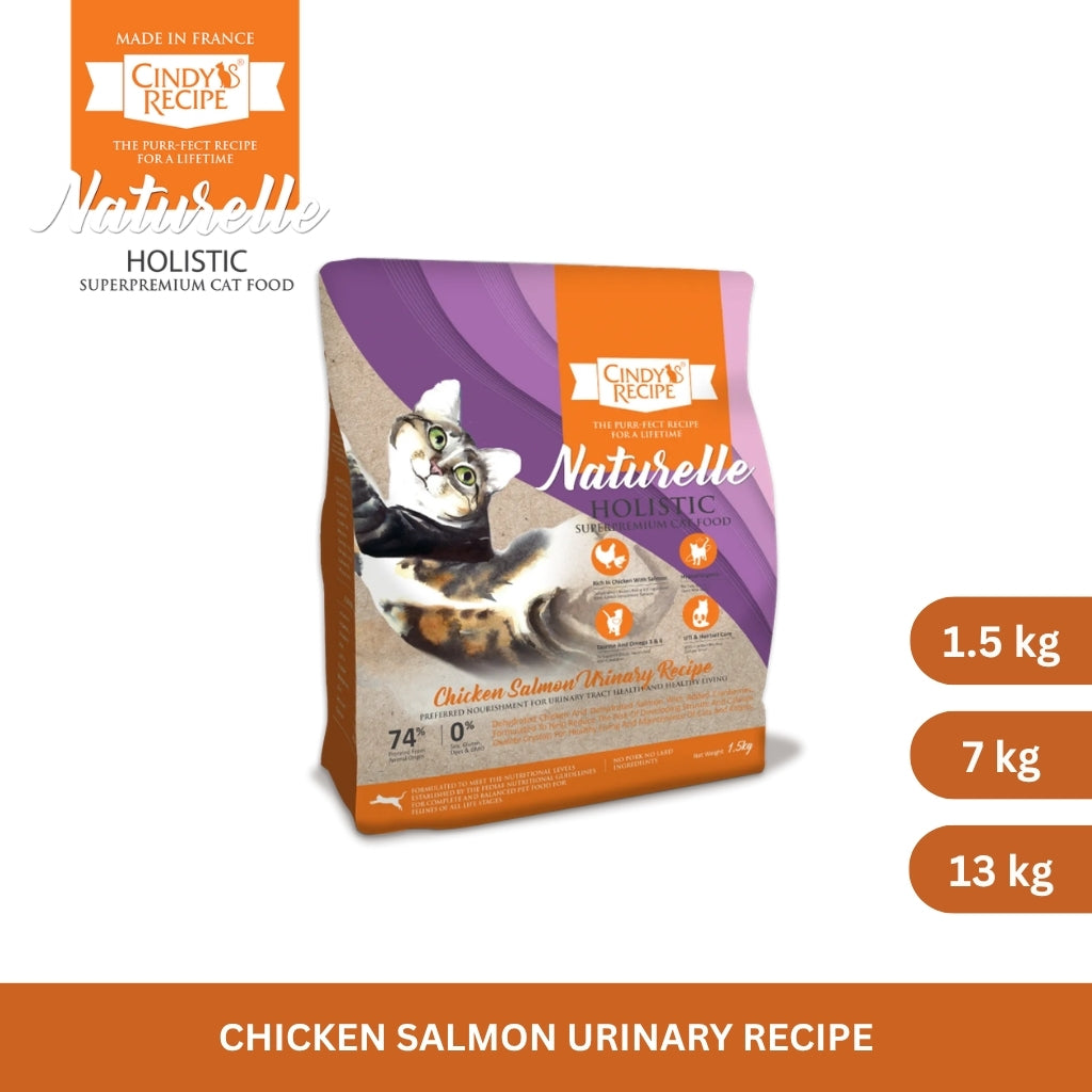 Cindy's Recipe Naturelle Holistic Chicken Salmon Urinary Recipe