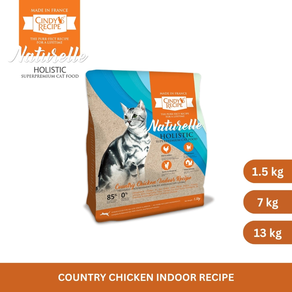 Cindy's Recipe Naturelle Holistic Country Chicken Indoor Recipe
