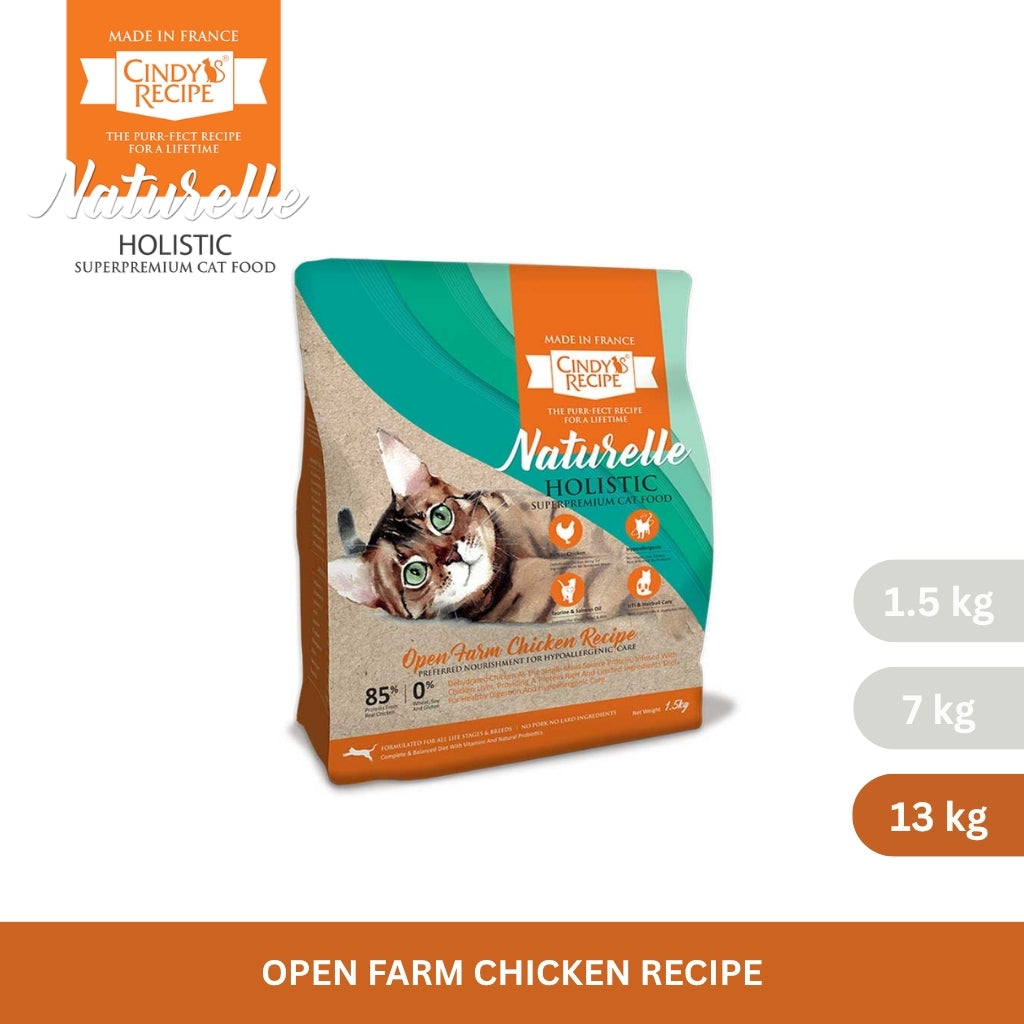 Cindy's Recipe Naturelle Holistic Open Farm Chicken Recipe