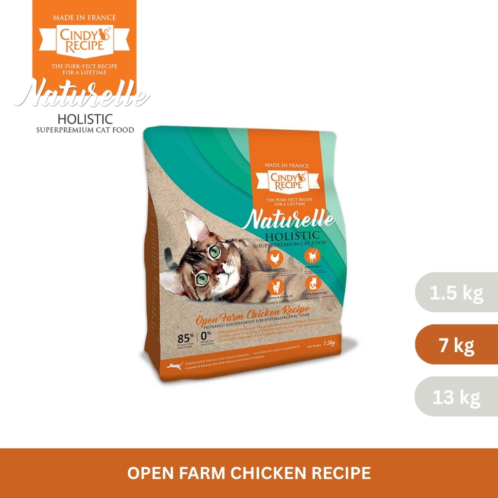 Cindy's Recipe Naturelle Holistic Open Farm Chicken Recipe