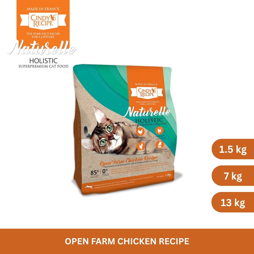 Cindy's Recipe Naturelle Holistic Open Farm Chicken Recipe