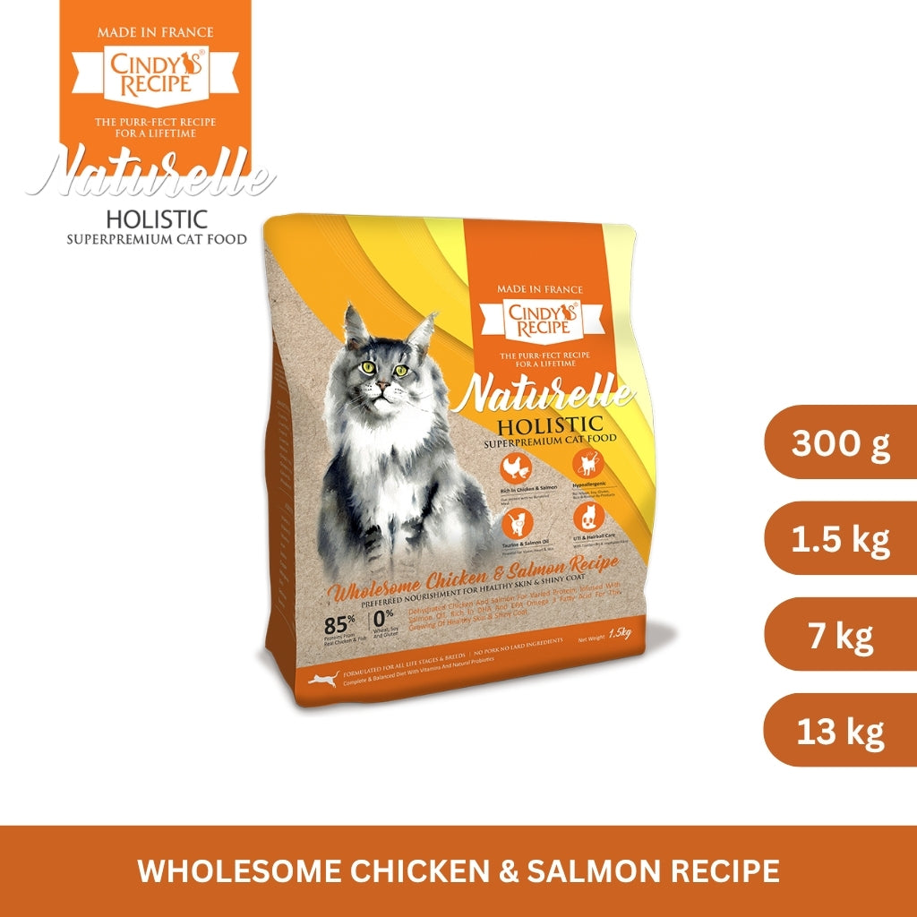 Cindy's Recipe Naturelle Holistic Wholesome Chicken & Salmon Recipe