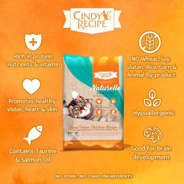 Cindy's Recipe Naturelle Holistic Kitten Chicken Salmon Recipe