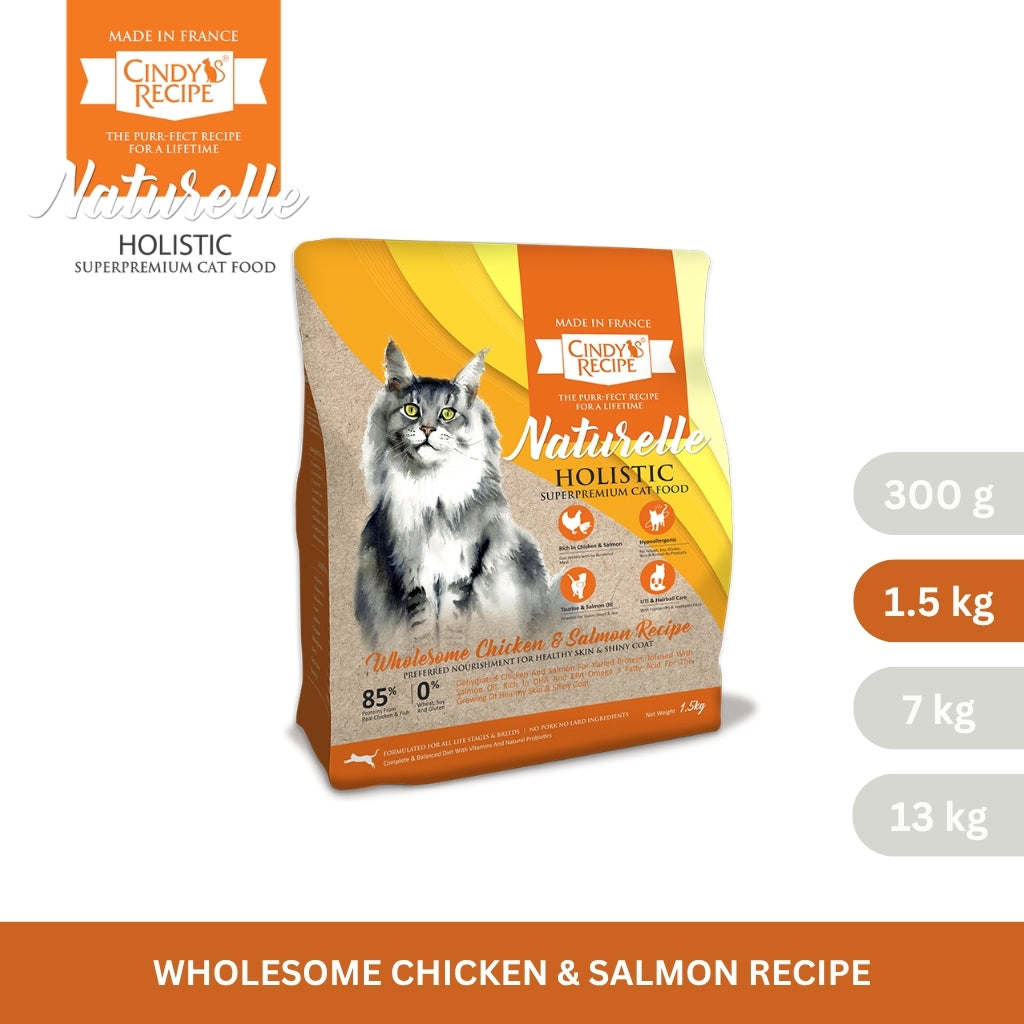 Cindy's Recipe Naturelle Holistic Wholesome Chicken & Salmon Recipe