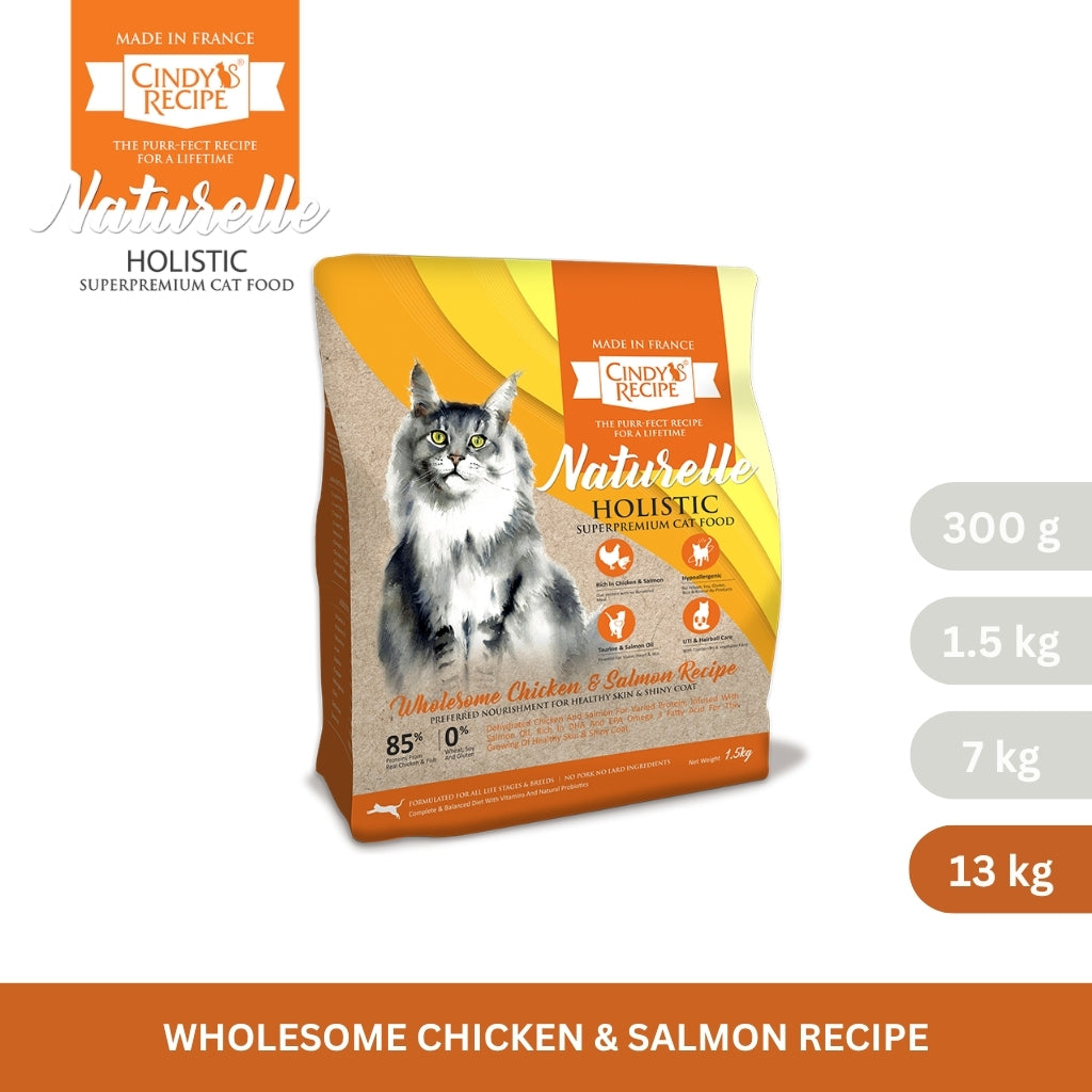 Cindy's Recipe Naturelle Holistic Wholesome Chicken & Salmon Recipe