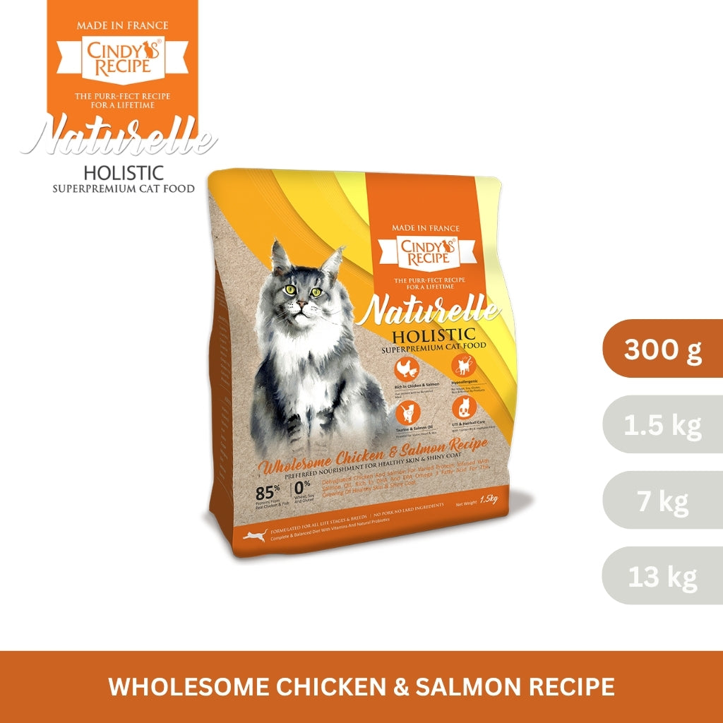 Cindy's Recipe Naturelle Holistic Wholesome Chicken & Salmon Recipe